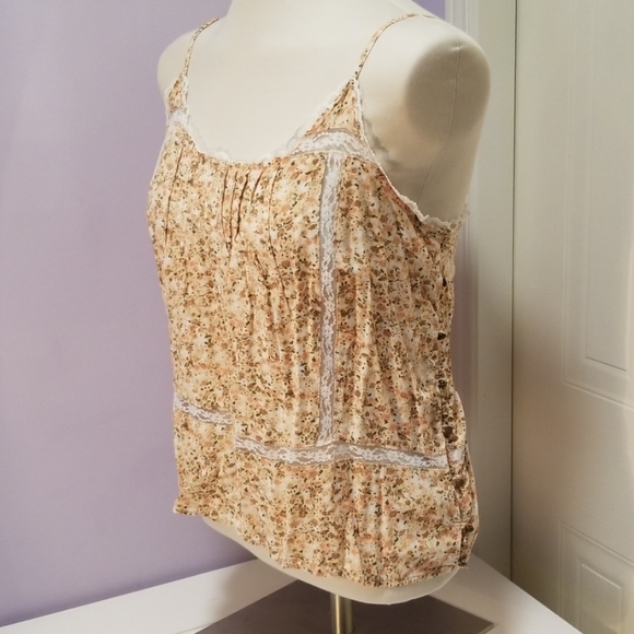 Floral & lace detailed tank top - Picture 5 of 6